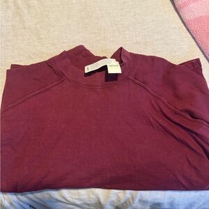 Maroon Long Sleeve Top